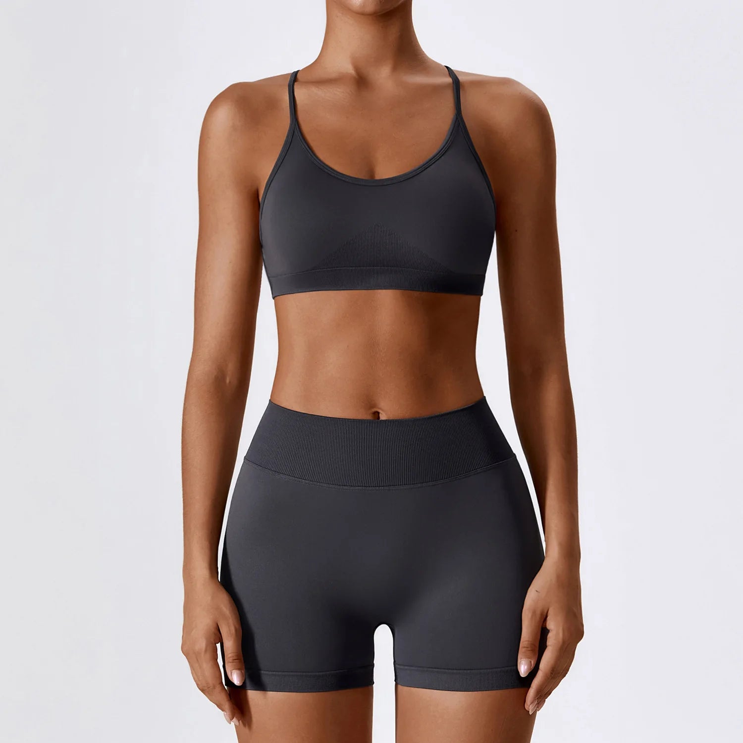 2/3PCS Yoga Set Women Workout Set Seamless Sportswear Gym Clothing Fitness Long Sleeve Crop Top High Waist Leggings Sports Suits