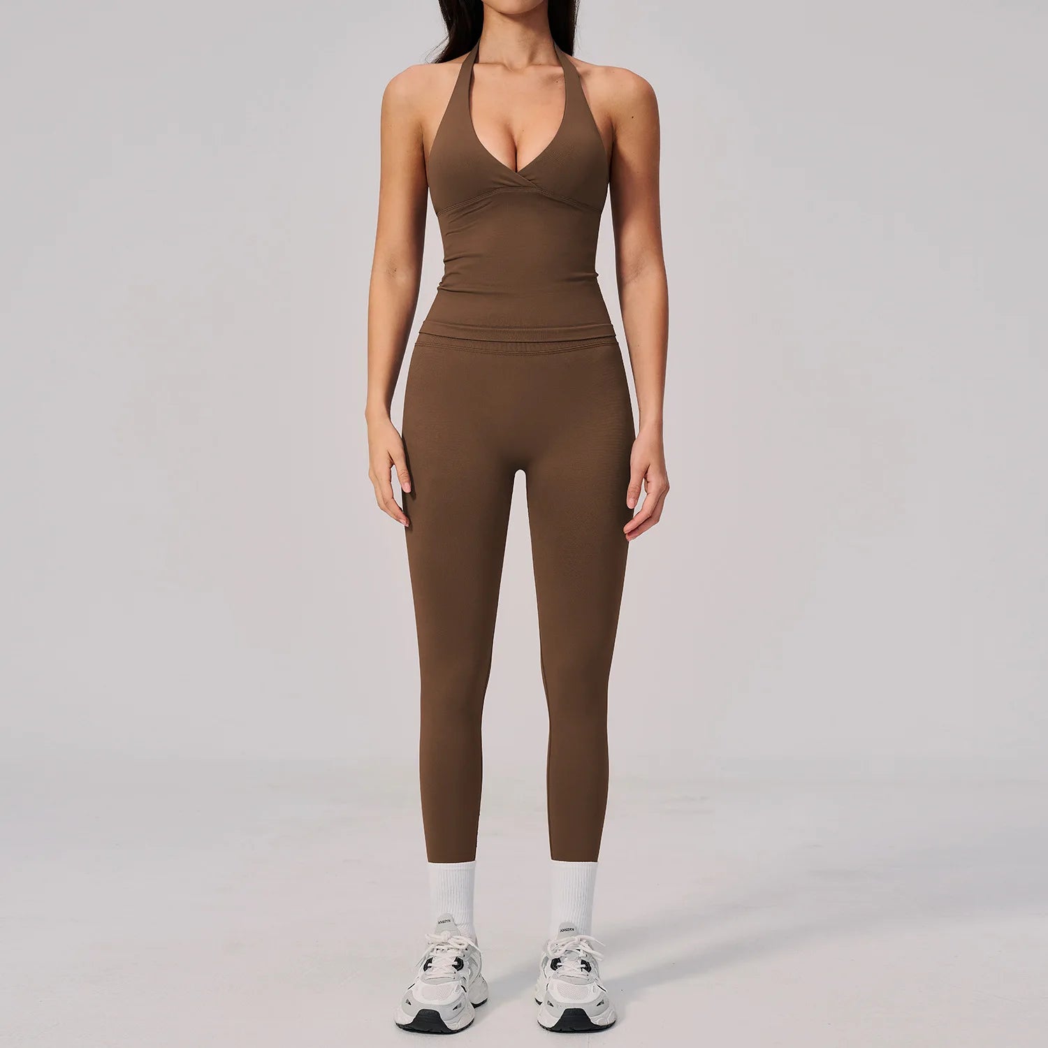 Seamless Yoga Set 2 Piece Yoga Clothes Women's Tracksuit Athletic Wear Fitness Suit Gym Sets Workout Push Up Sports Bra Leggings