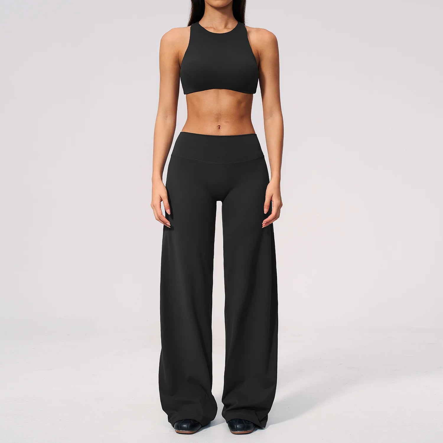 Yoga Set 2 Pieces Women Clothes Workout Outfits Fitness Sportswear Gym Tracksuit High Waist Leggings Sports Bra Athletic Wear