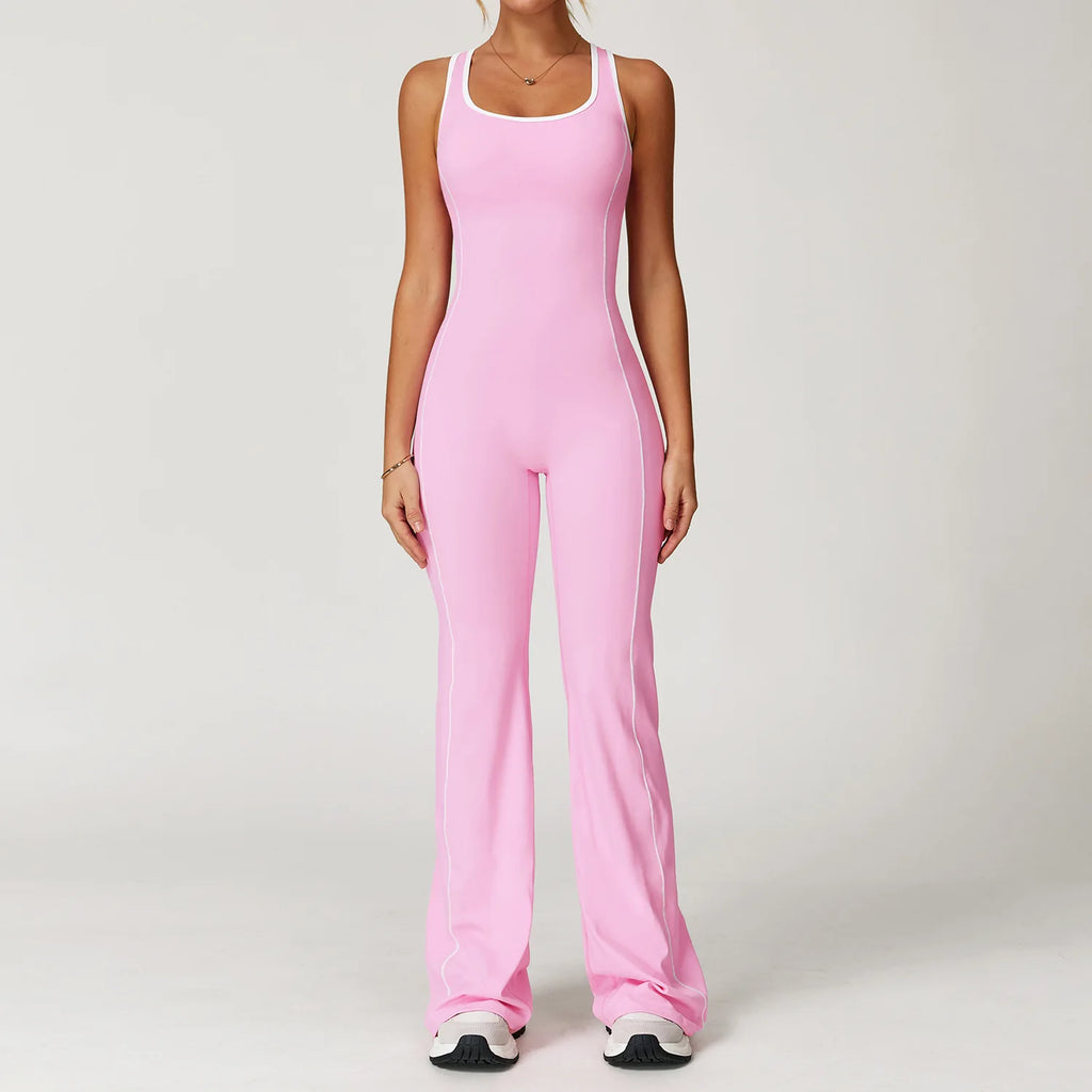 Gym Jumpsuit Women's Rompers Fitness Suit Short Sets Sports Overalls for Woman Tracksuit Yoga Clothing Zipper Workout Sportswear