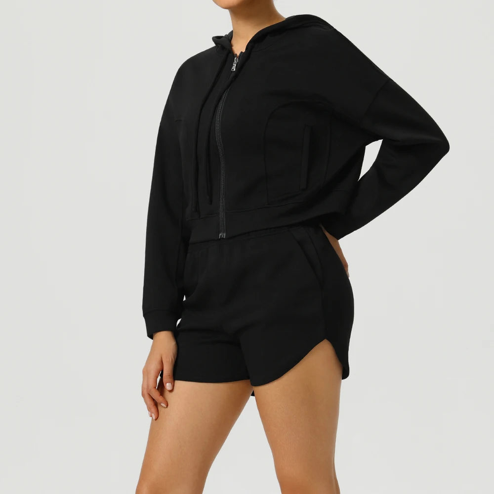 Winter Yoga Set 2PCS Sports Outfits Women Clothes Fitness Tracksuit Gym Workout Long Sleeved Female Bra Yoga Suit Sportswear