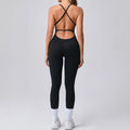 Women Tummy Control Butt Lifting Bodysuits Sports Sportswear Fitness Sports Bodysuit Yoga Suit Women Gym PushUp Workout Clothes