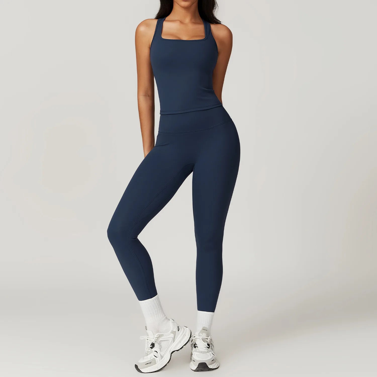 Yoga Set 2PCS Sports Suit Gym Leggings Women Clothes Fitness Tracksuit Workout Short Sleeve Female Yoga Short Skirt Sportswear