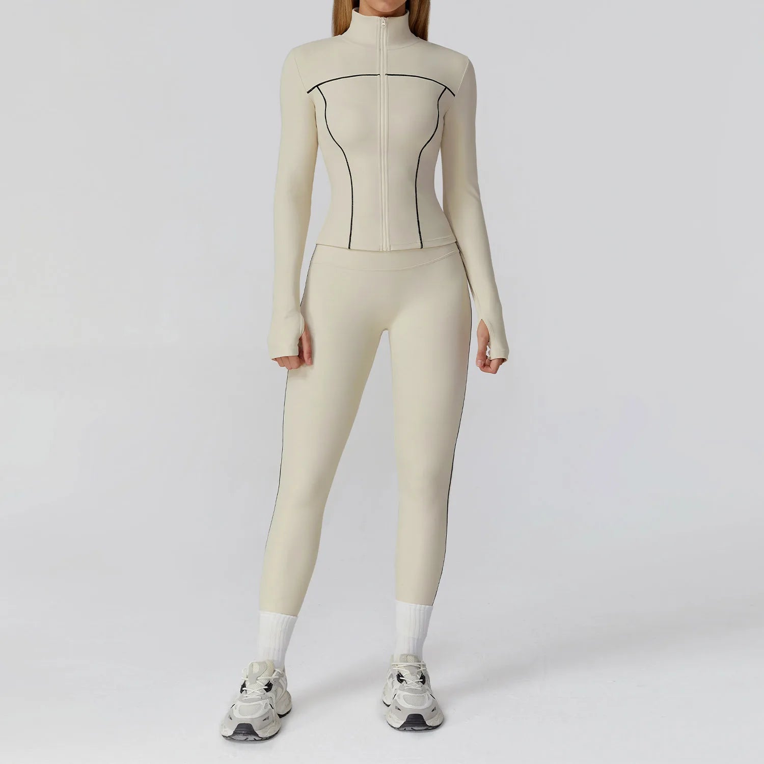 Women Clothes Sports Outfits Yoga Set 2/3PCS Fitness Tracksuit Gym Legging Workout Long Sleeved Female Bra Yoga Suit Sportswear