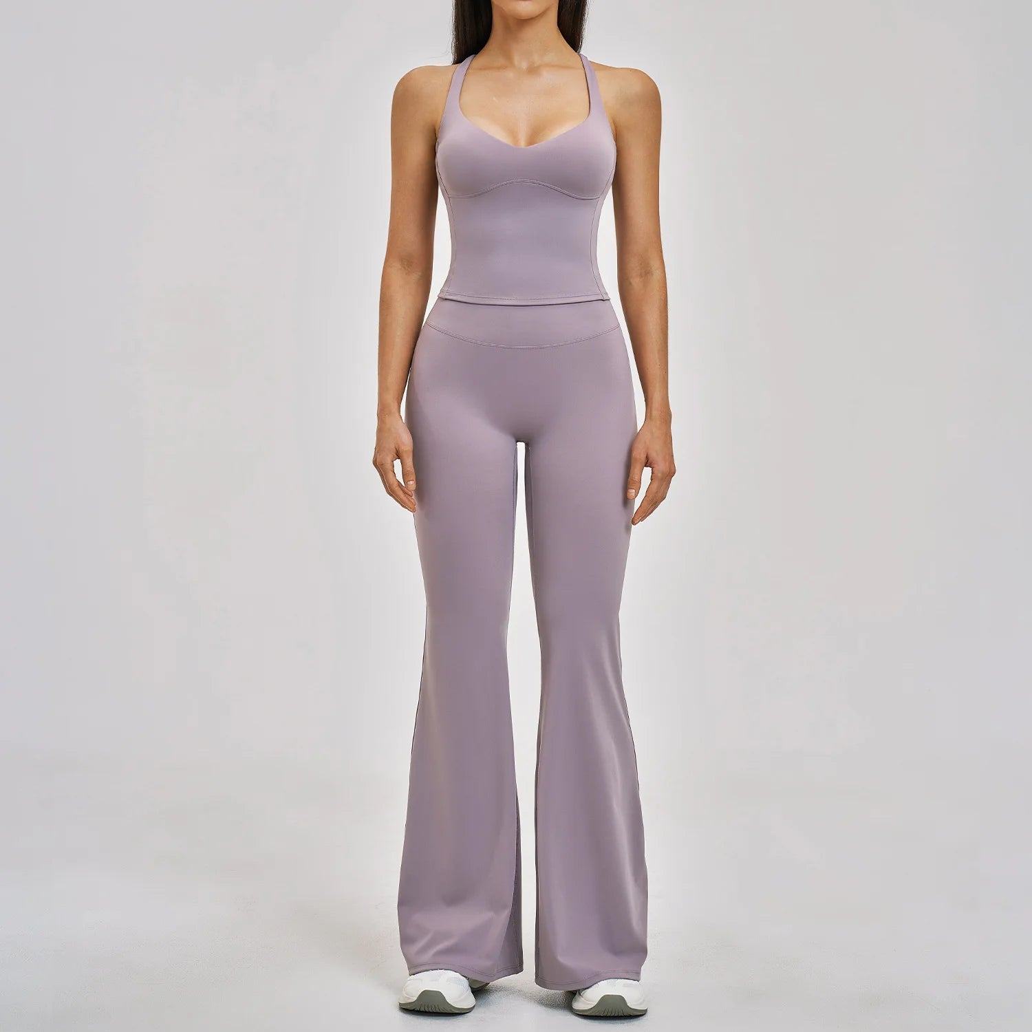 Women's Tracksuit 2PCS Yoga Set Workout Outfits Sportswear Gym Clothing High Waist Leggings Fitness Suit Shorts Sports Suits Bra