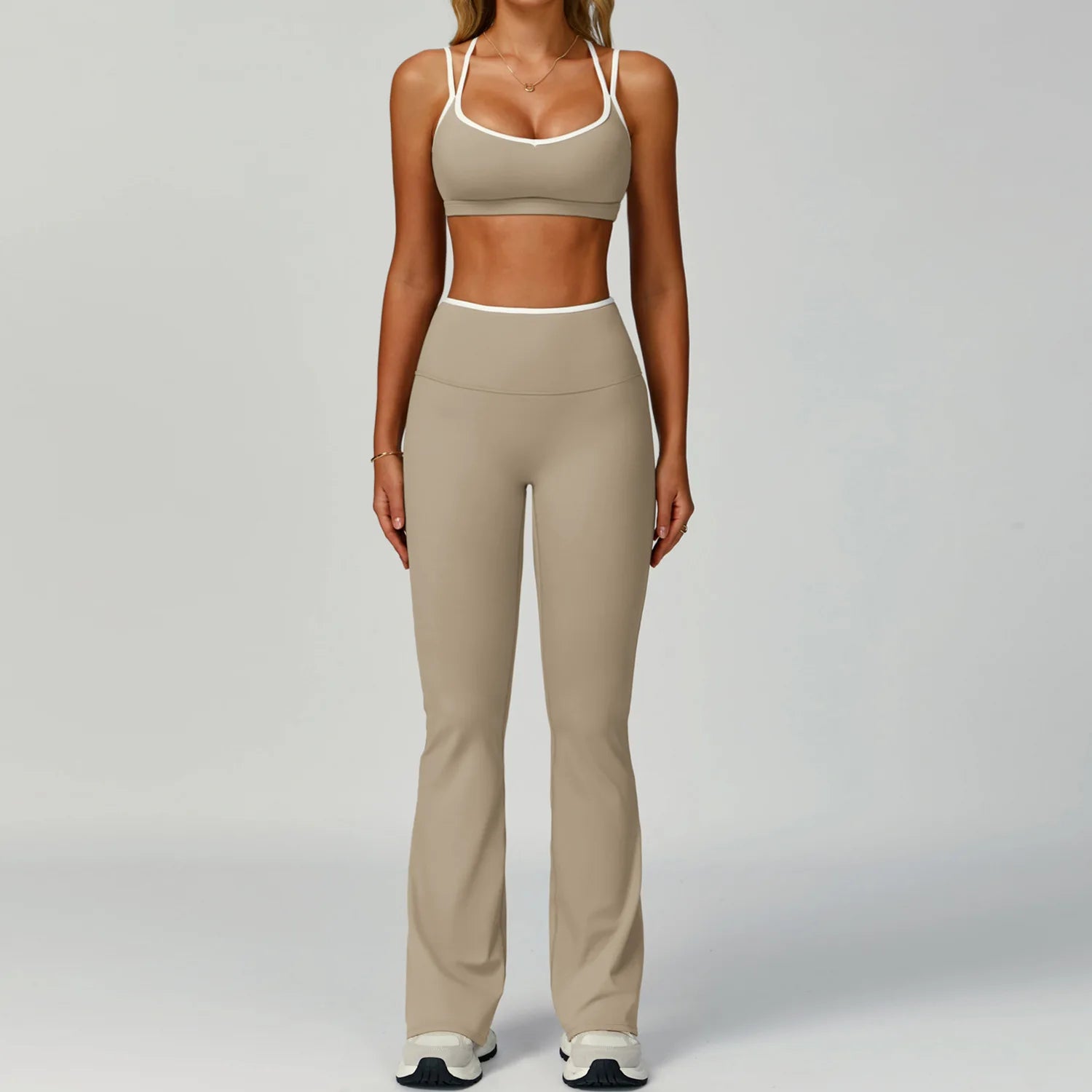 Fitness Suit Sports Set Women Tracksuit 2 Pieces Yoga Outfits Sportswear Gym Legging Sports Underwear Workout Clothes Woman Set