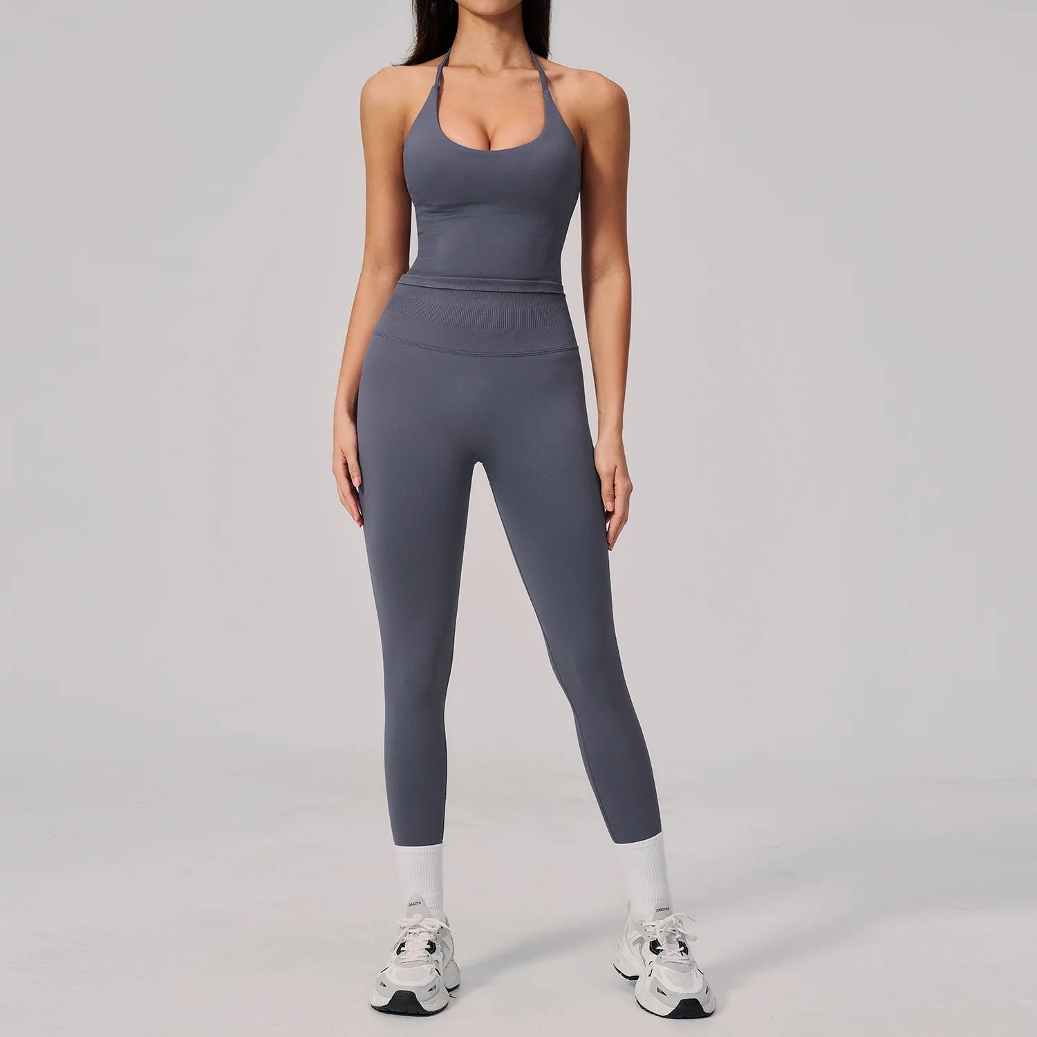 Seamless Yoga Set Women's Tracksuit Gym Clothes Fitness Set Woman 2 Pieces Legging Sports Bra Breathable Sportwear Woman Outfits