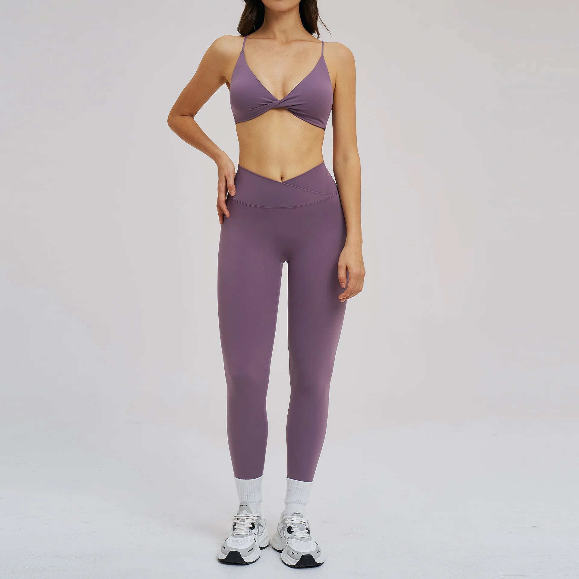 Yoga Clothes Women's Tracksuit Gym Outfits 2PCS Athletic Wear Fitness Suit Workout Push Up Clothes Sports Bra Leggings Suit
