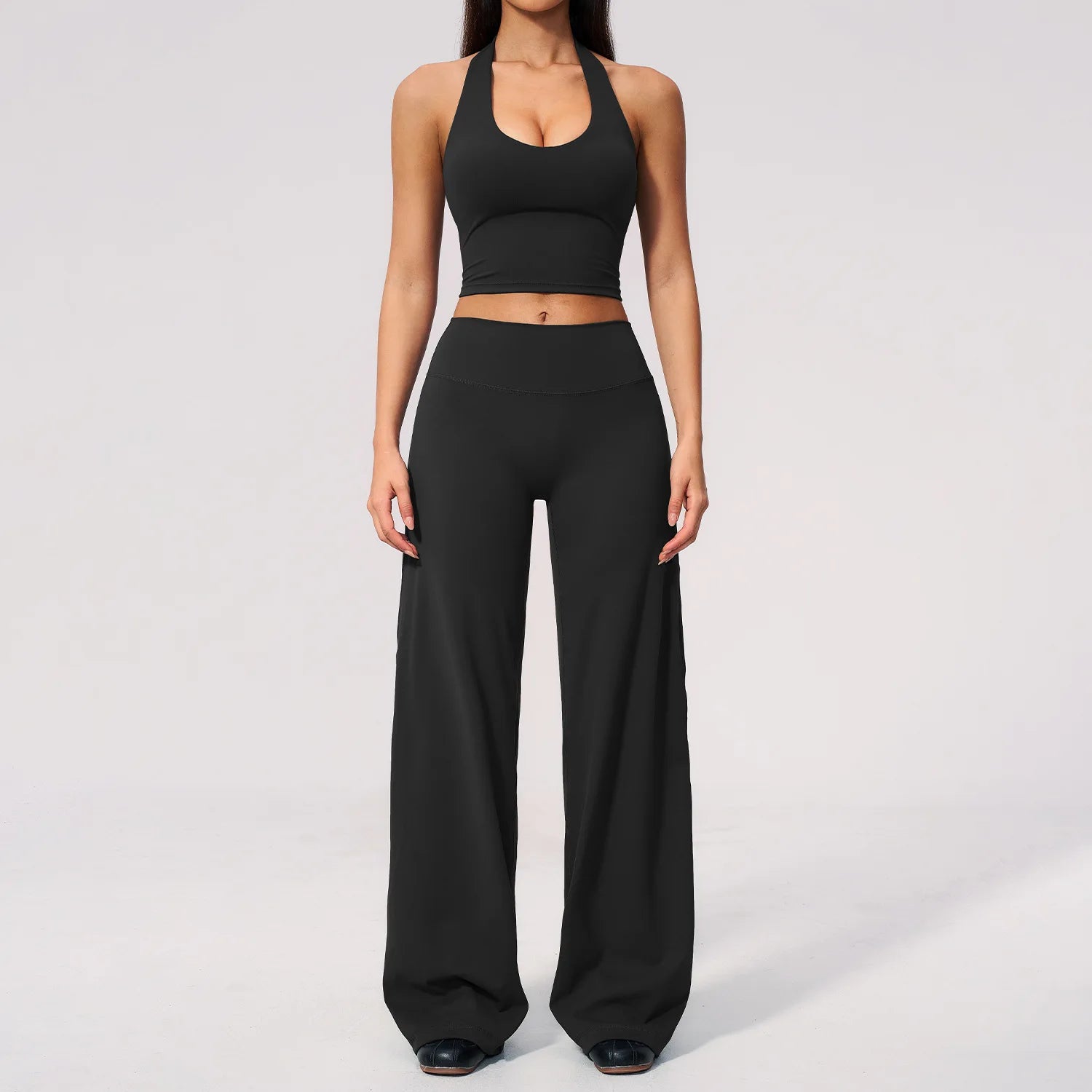 Yoga Set 2 Pieces Women Clothes Workout Outfits Fitness Sportswear Gym Tracksuit High Waist Leggings Sports Bra Athletic Wear