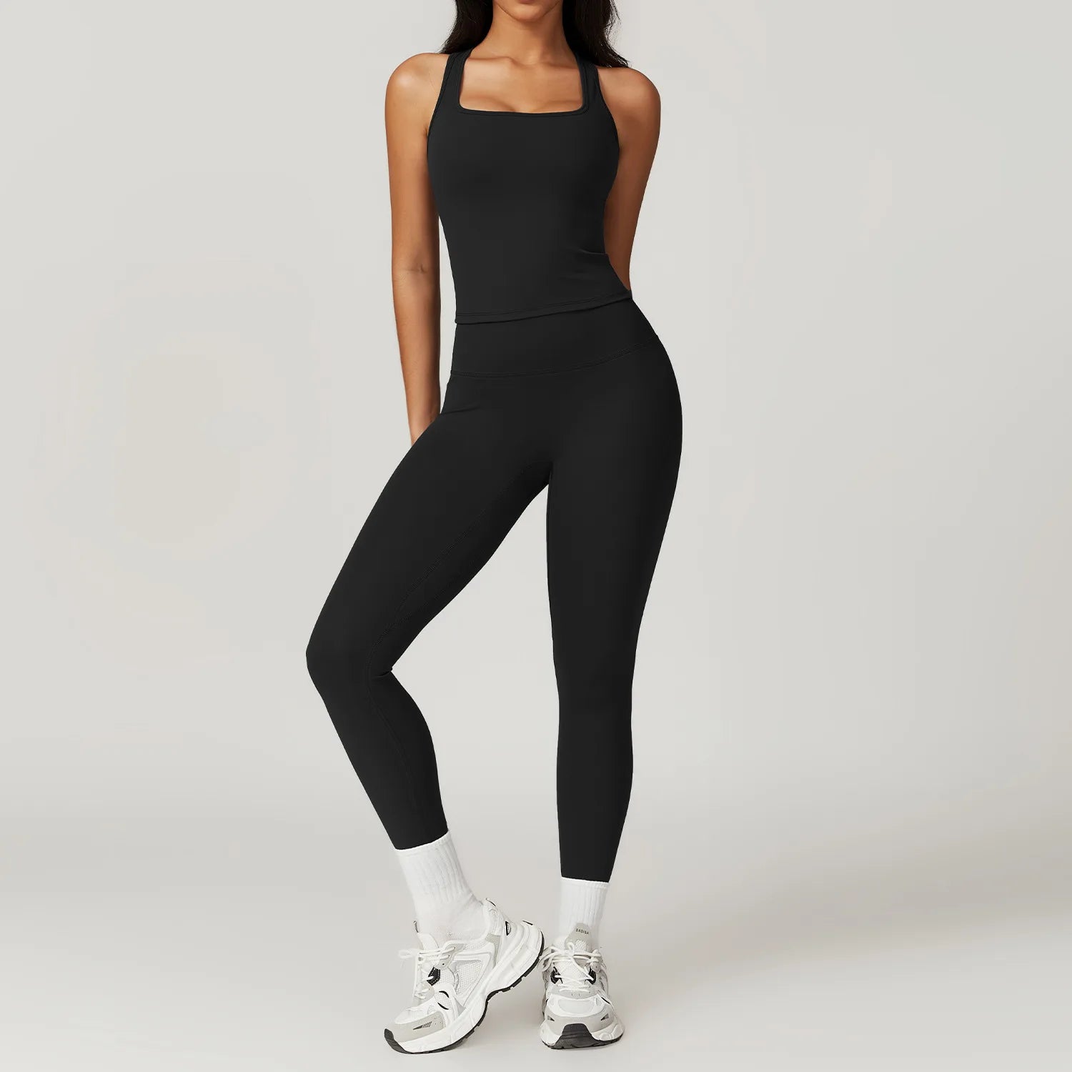 Yoga Set 2PCS Sports Suit Gym Leggings Women Clothes Fitness Tracksuit Workout Short Sleeve Female Yoga Short Skirt Sportswear