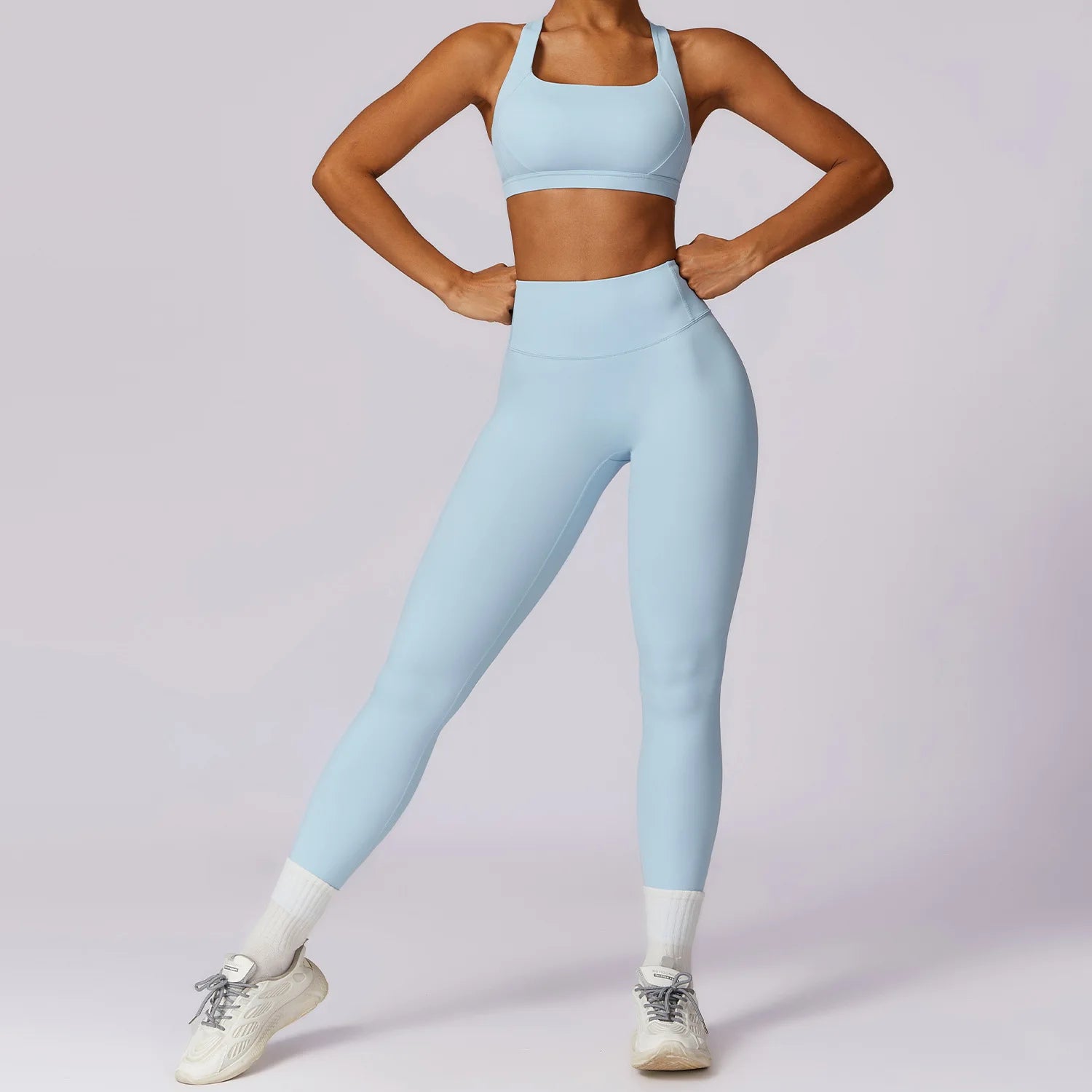 2/3PCS Yoga Set Gym Clothes Sportswear Yoga Suits For Women Tracksuit Fitness Set Tracksuits Sports Bra Gym Leggings Yoga Top