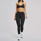 2 Pieces Yoga Set Women Tracksuit Gym Outfits Push Up Fitness Set Workout Leggings Sports Bra Breathable Sportwear Woman Clothes