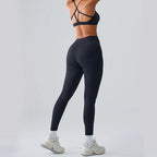 Yoga Suit Women Sports Set 2PCS Quick-Drying Gym Set Women Tracksuit Running Workout Short Sleeves Sports Shirt Yoga Clothing