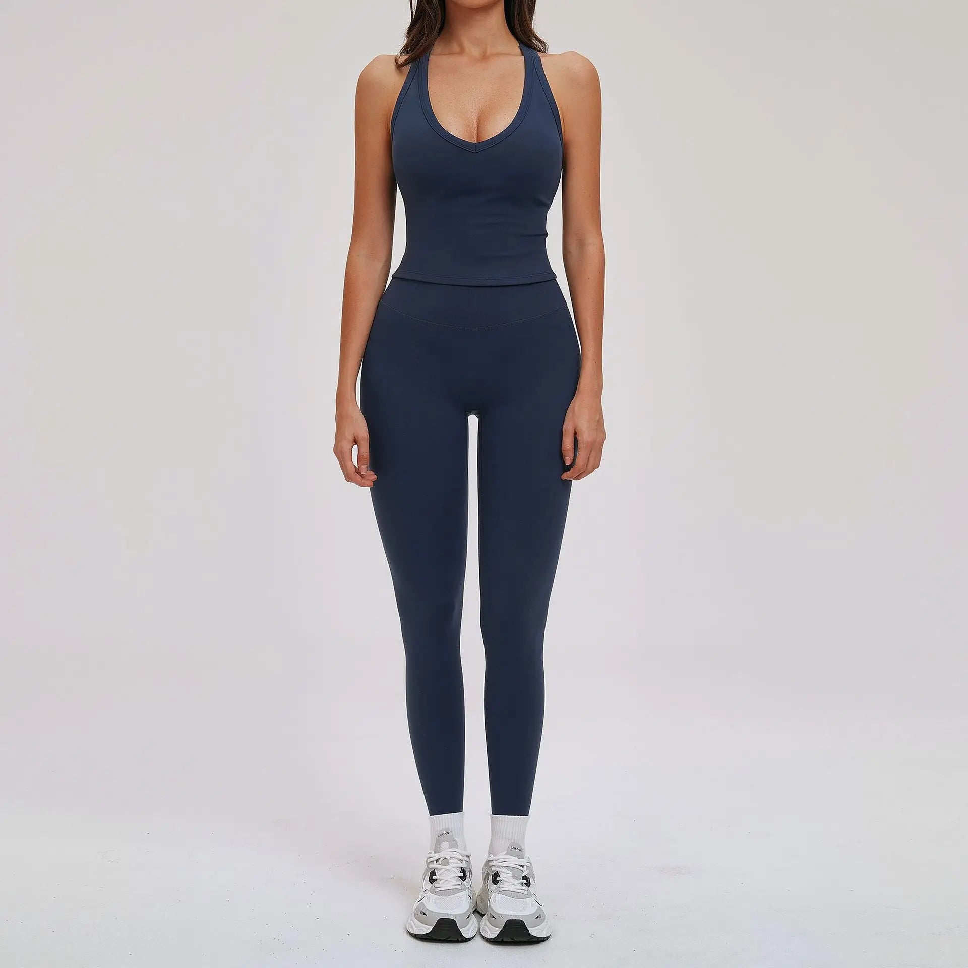 2PCS Yoga Outfits Sports Set Women Quick-Drying Gym Set Women Tracksuit Running Workout Short Sleeves Sports Shirt Yoga Clothing