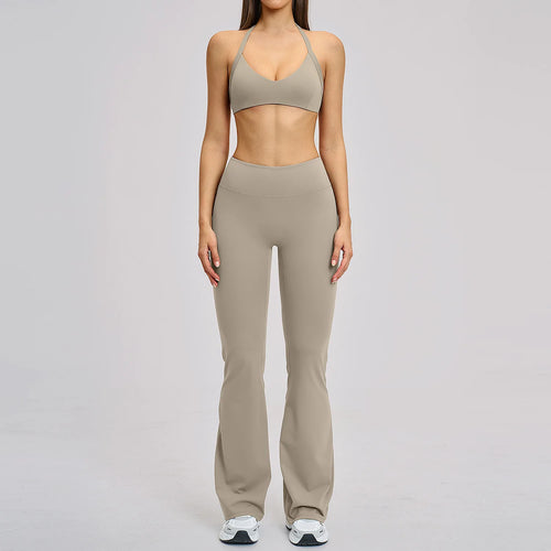 2PCS Women Tracksuit Seamless Yoga Set Workout Outfits Sportswear Gym Clothing High Waist Leggings Fitness Clothes Sports Suits