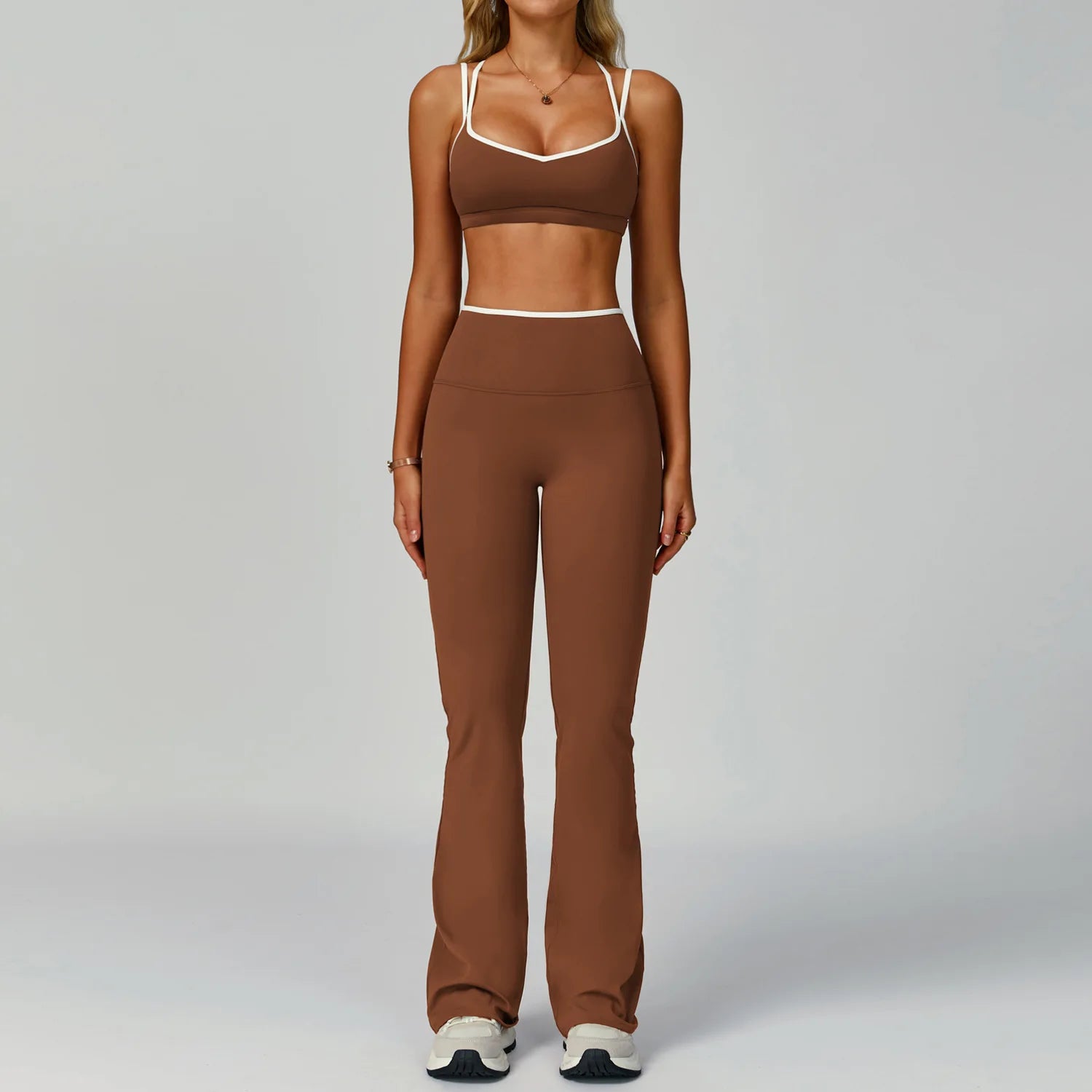 Fitness Suit Sports Set Women Tracksuit 2 Pieces Yoga Outfits Sportswear Gym Legging Sports Underwear Workout Clothes Woman Set