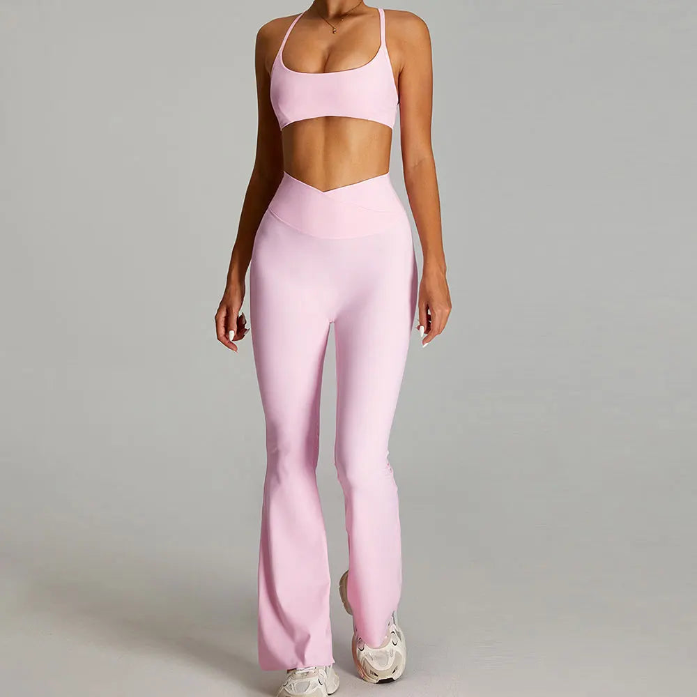 2 Pieces Sportswear Women Yoga Set Gym Clothes Sportswear Yoga Suits Fitness Set Tracksuits Sports Bra Gym Outfits Leggings