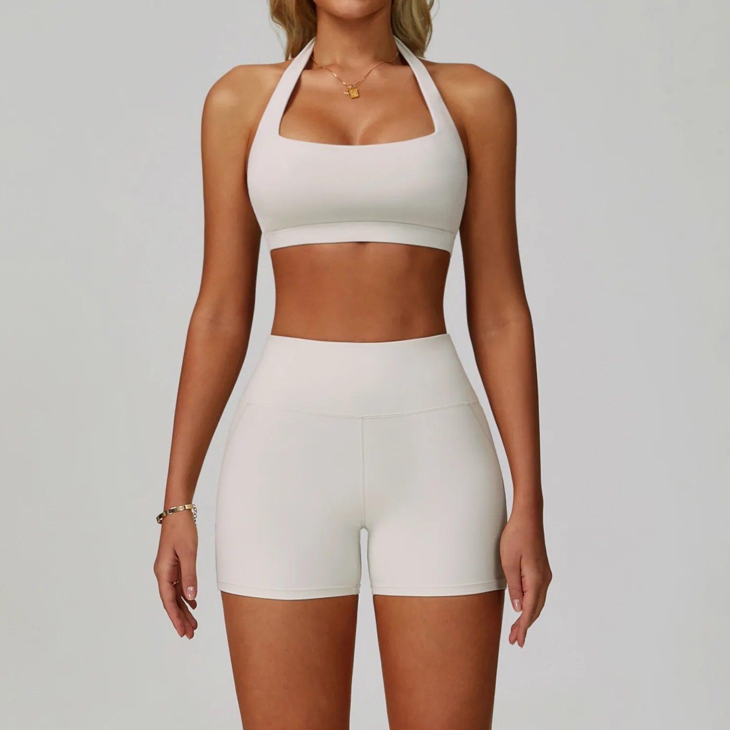 Women's Tracksuit 2 Piece Set Fitness Clothes Yoga Sets Sportswear Workout Bra High Waist Leggings Set Gym Clothing Sports Suits