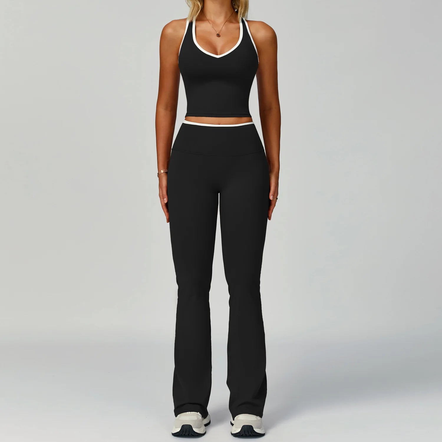 Fitness Suit Sports Set Women Tracksuit 2 Pieces Yoga Outfits Sportswear Gym Legging Sports Underwear Workout Clothes Woman Set