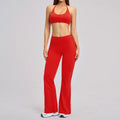 Yoga Set Women's Tracksuit Sportswear Workout Clothes Athletic Wear Sports Outfits Gym Legging Fitness Bra Long Sleeve Yoga Suit
