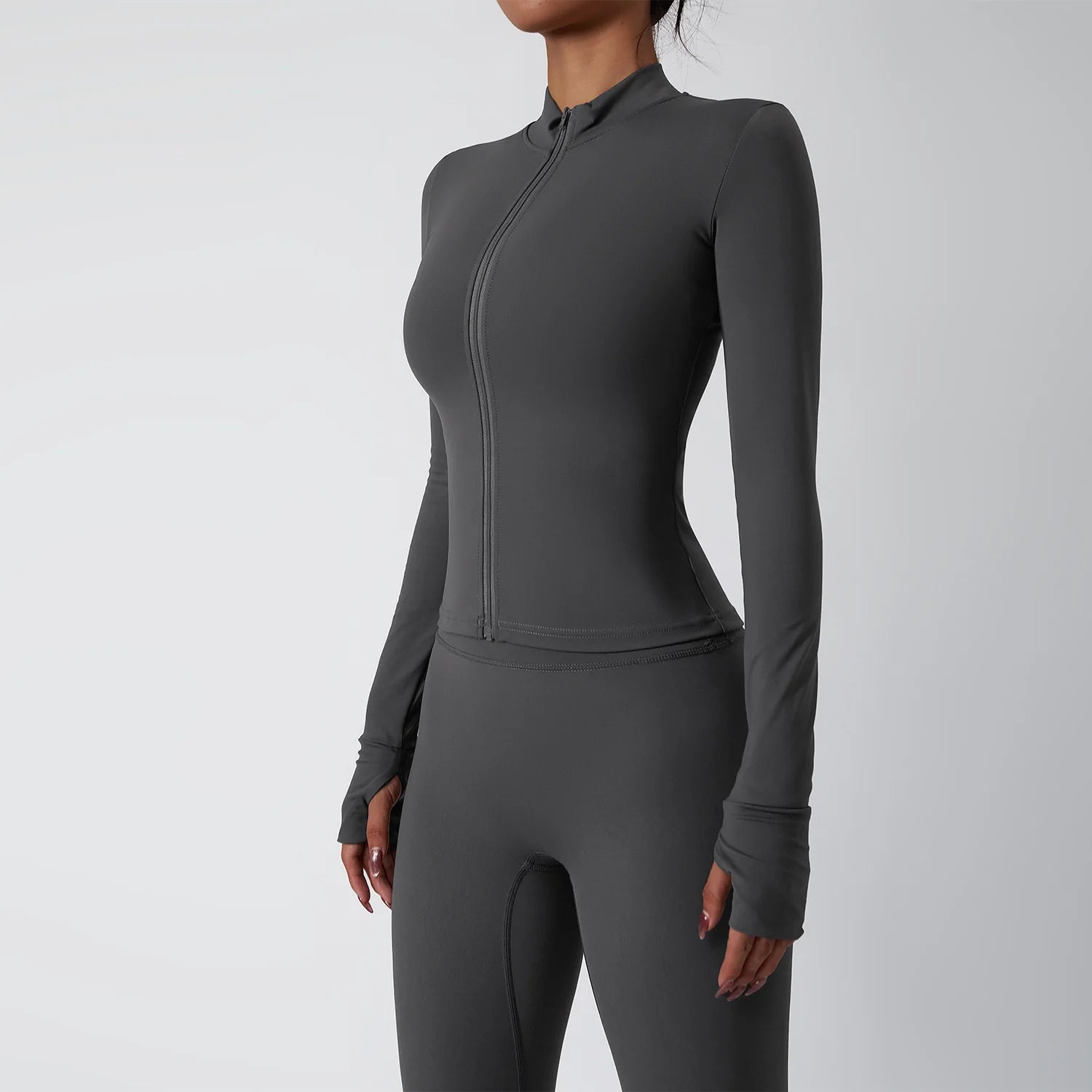 2PCS Yoga Suit Women Tracksuit Sports Set Quick-Drying Gym Set Women Set Running Workout Long Sleeve Sports Shirt Yoga Clothing
