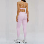 Yoga Clothes Women's Tracksuit Gym Outfits 2PCS Athletic Wear Fitness Suit Workout Push Up Clothes Sports Bra Leggings Suit