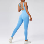 Women's Clothes Yoga Set Sports Jumpsuits One Piece Fitness Rompers Sportswear Gym Set Workout Tracksuit Activewear Bodysuits