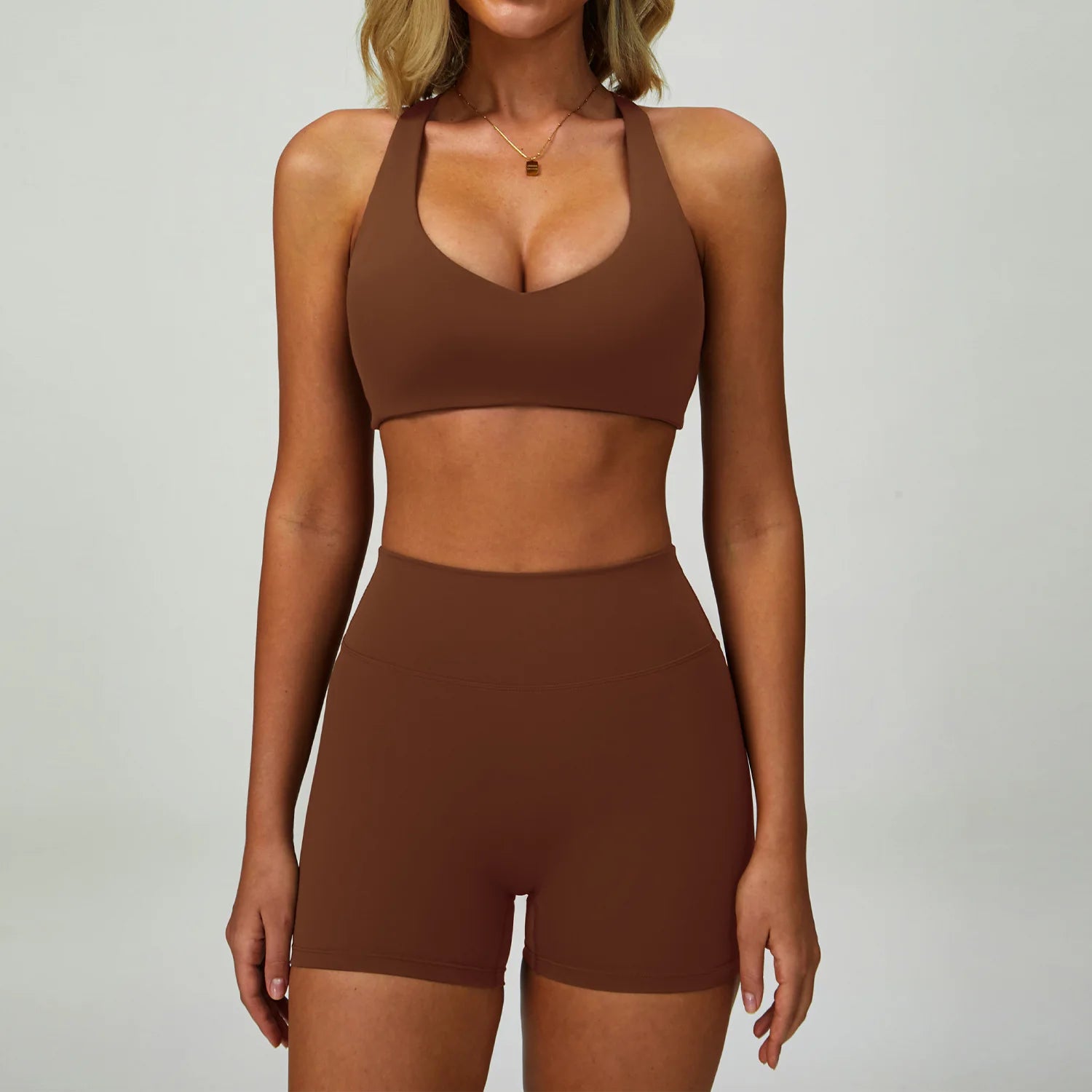 2/3PCS Women's Tracksuit Yoga Set Push Up Workout Sportswear Gym Clothing High Waist Leggings Fitness Long Sleeved Sports Suits