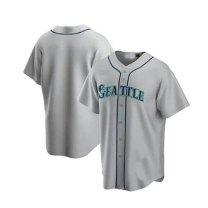 Seattle Mariners #44 Julio Rodriguez GRAY ROAD TEAM JERSEY Baseball Jerseys