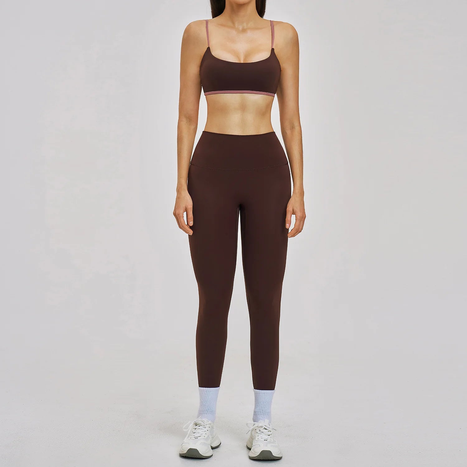 2 Pieces Yoga Set Women's Tracksuit Workout Sportswear Gym Clothing High Waist Leggings Fitness Bra Sports Suits Shorts Shorts
