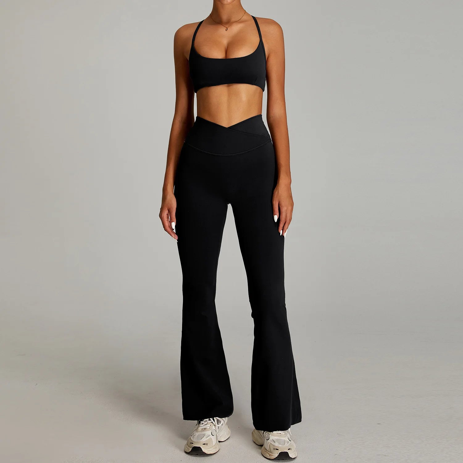 2 Pieces Sportswear Women Yoga Set Gym Clothes Sportswear Yoga Suits Fitness Set Tracksuits Sports Bra Gym Outfits Leggings