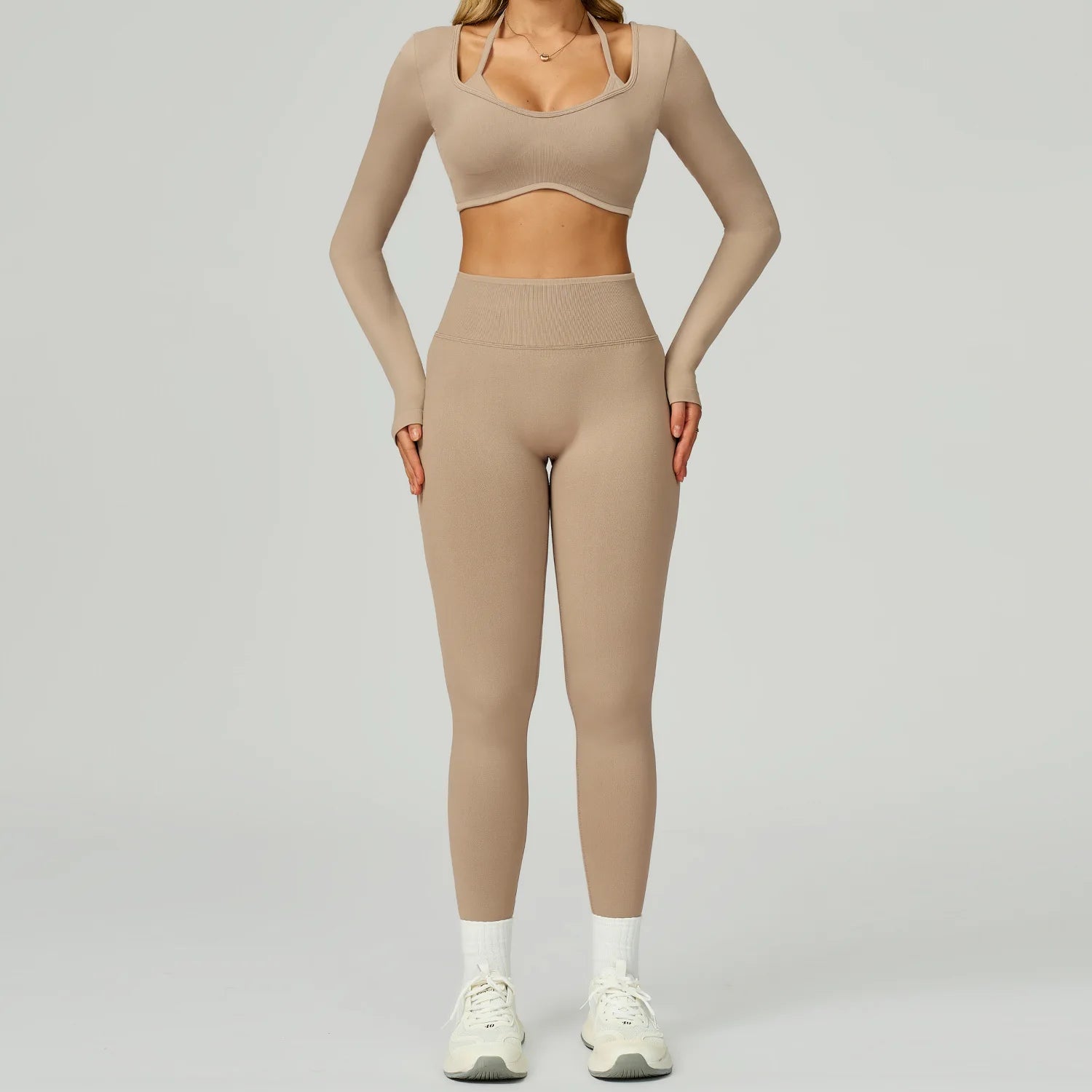 Seamless Sportswear For Women Tracksuits Yoga Set 2PCS Gym Workout Clothes Fitness Outfits Sports Bra Leggings Athletic Wear