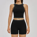 2PCS Yoga Set Women's Tracksuit Gym Outfits Fitness Set Woman Leggings Sports Bra Workout Long Sleeves Sportwear Woman Clothes