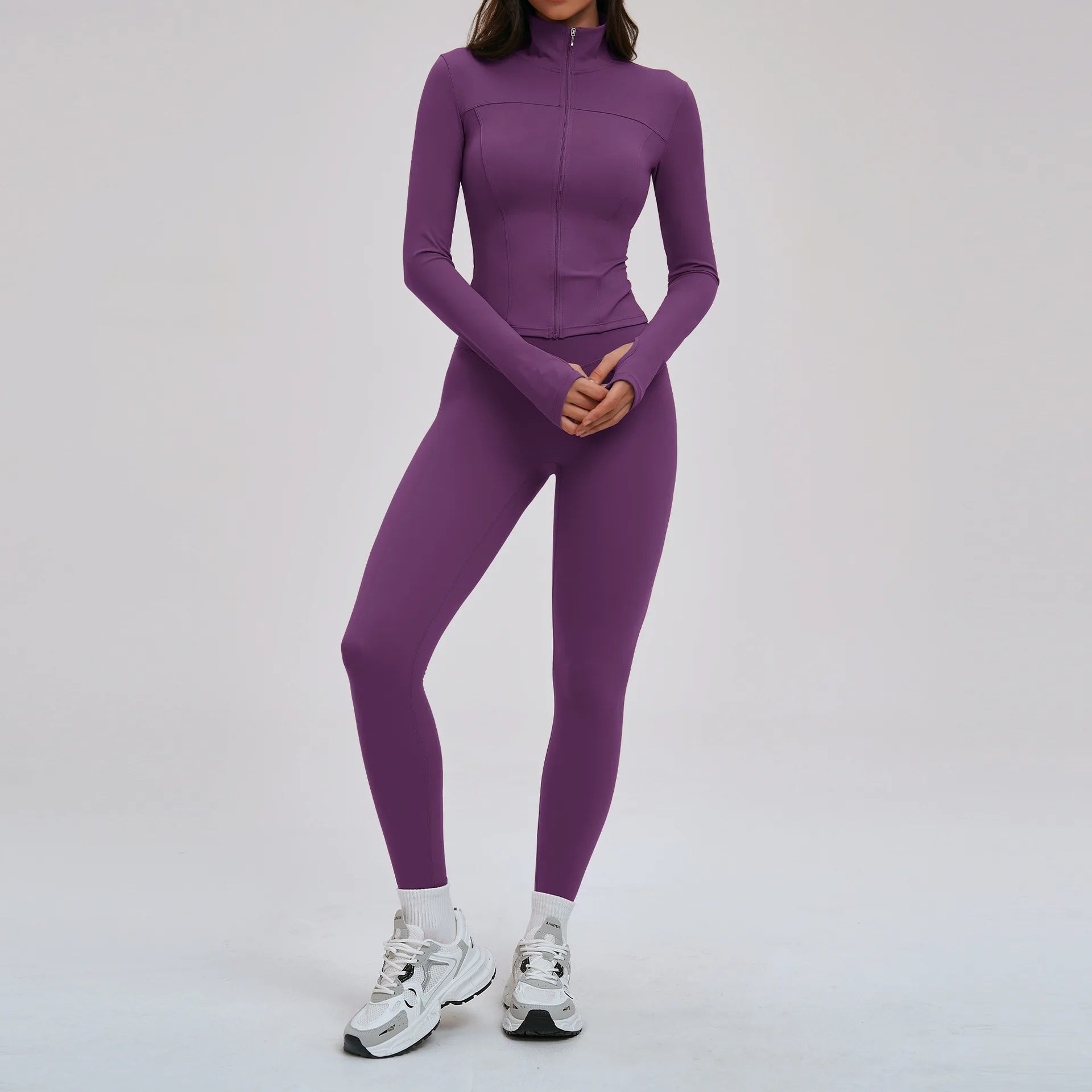 Yoga Suit 2/3PCS Sports Outfits Gym Set Women Tracksuit Running Workout Clothes Long Sleeve Sports Bra Sportswear Yoga Clothing