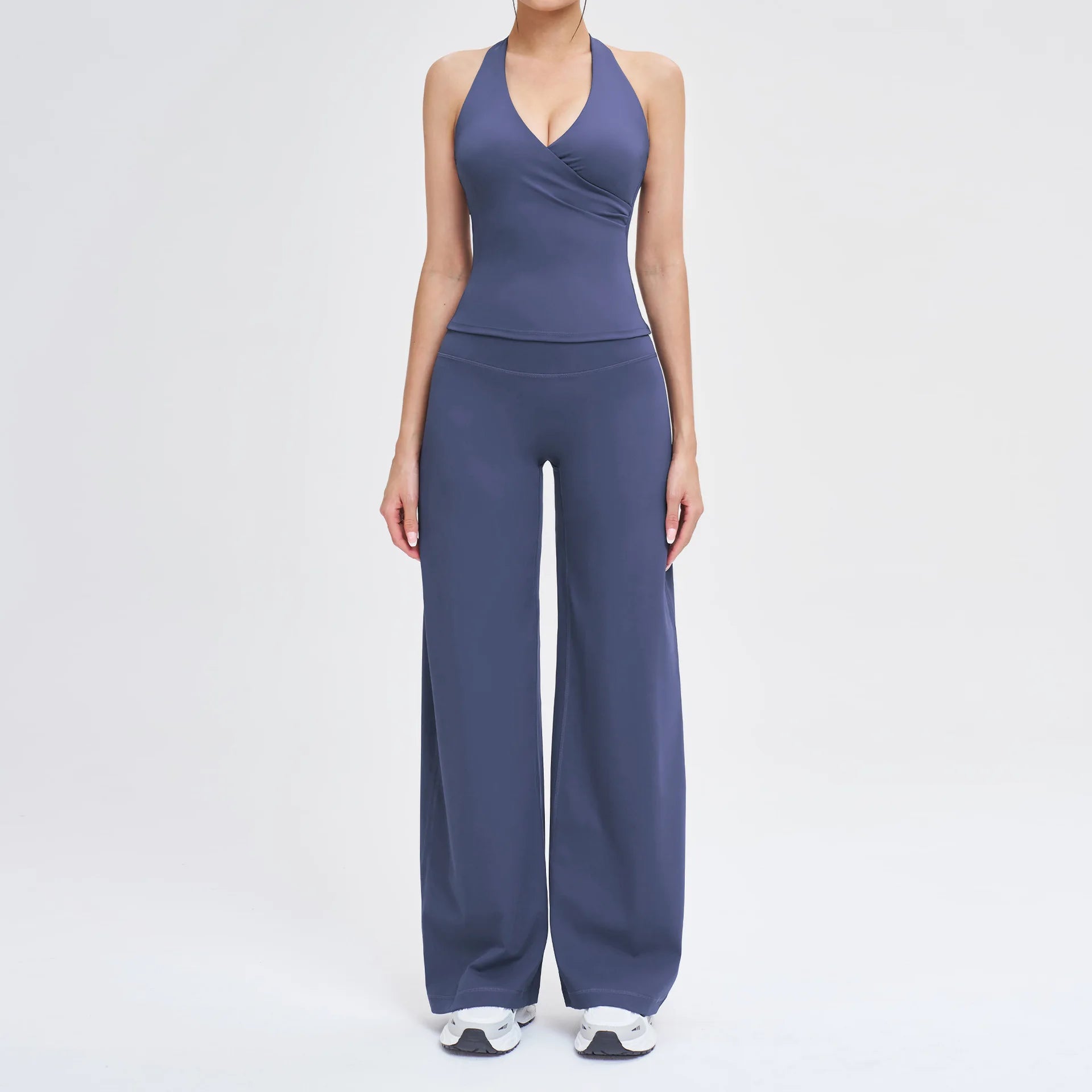 Sportswear 2 Piece Yoga Clothes Women's Tracksuit Athletic Wear Fitness Set Gym Workout Outfits Push Up Sports Bra Leggings Suit