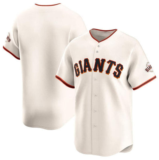 San Francisco Giants Blank Cream Home Limited Stitched Baseball Jersey