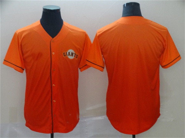 San Francisco Giants Blank Orange Fade Stitched Baseball Jersey