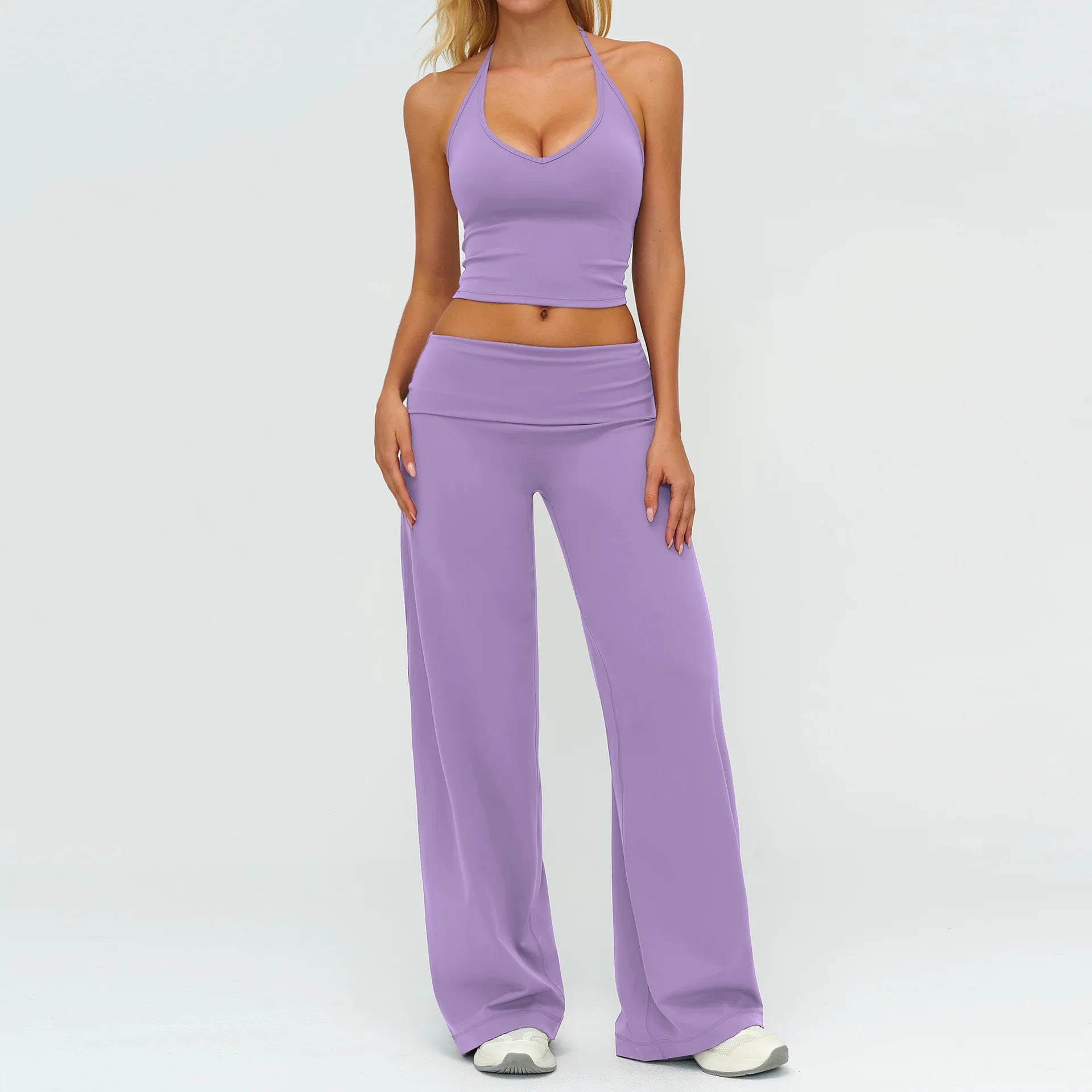Women Tracksuit 2/3PCS Yoga Set Sportswear Workout Clothes Athletic Wear Gym Outfit Fitness Bra Crop Top Long Sleeve Sports Suit