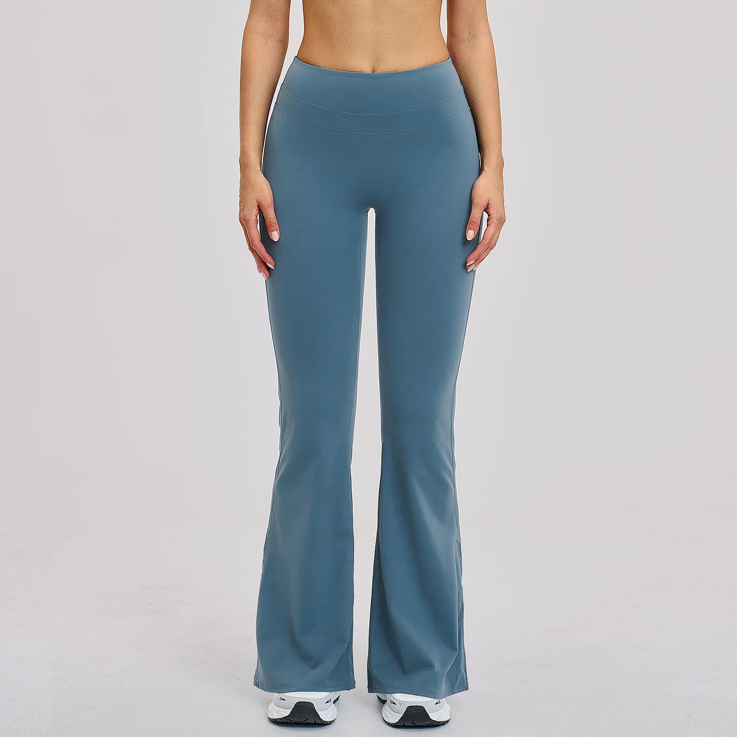 Women Sports Straight-leg Pants Without Embarrassment Wide-leg Pants Yoga Breathable Fitness Clothing Versatile Casual Pants