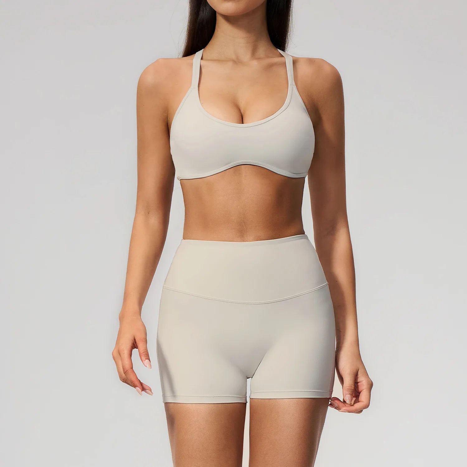 Yoga Suit Women Tracksuit 2pcs Athletic Wear Sports Bra High Waist Leggings Gym Set Fitness Outfits Workout Clothes Sportswear