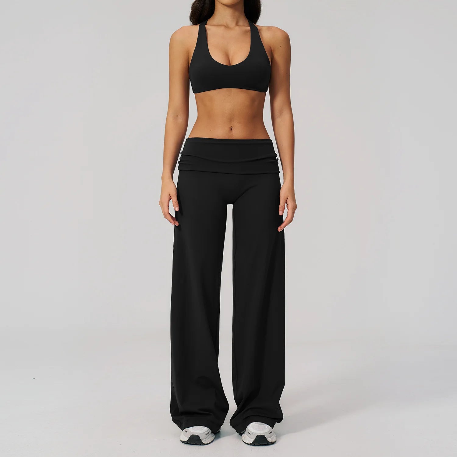 2PCS Yoga Suit Women Tracksuit Sports Set Gym Set Running Workout Clothes Short Sleeves Sports Bra Athletic Wear Yoga Clothing