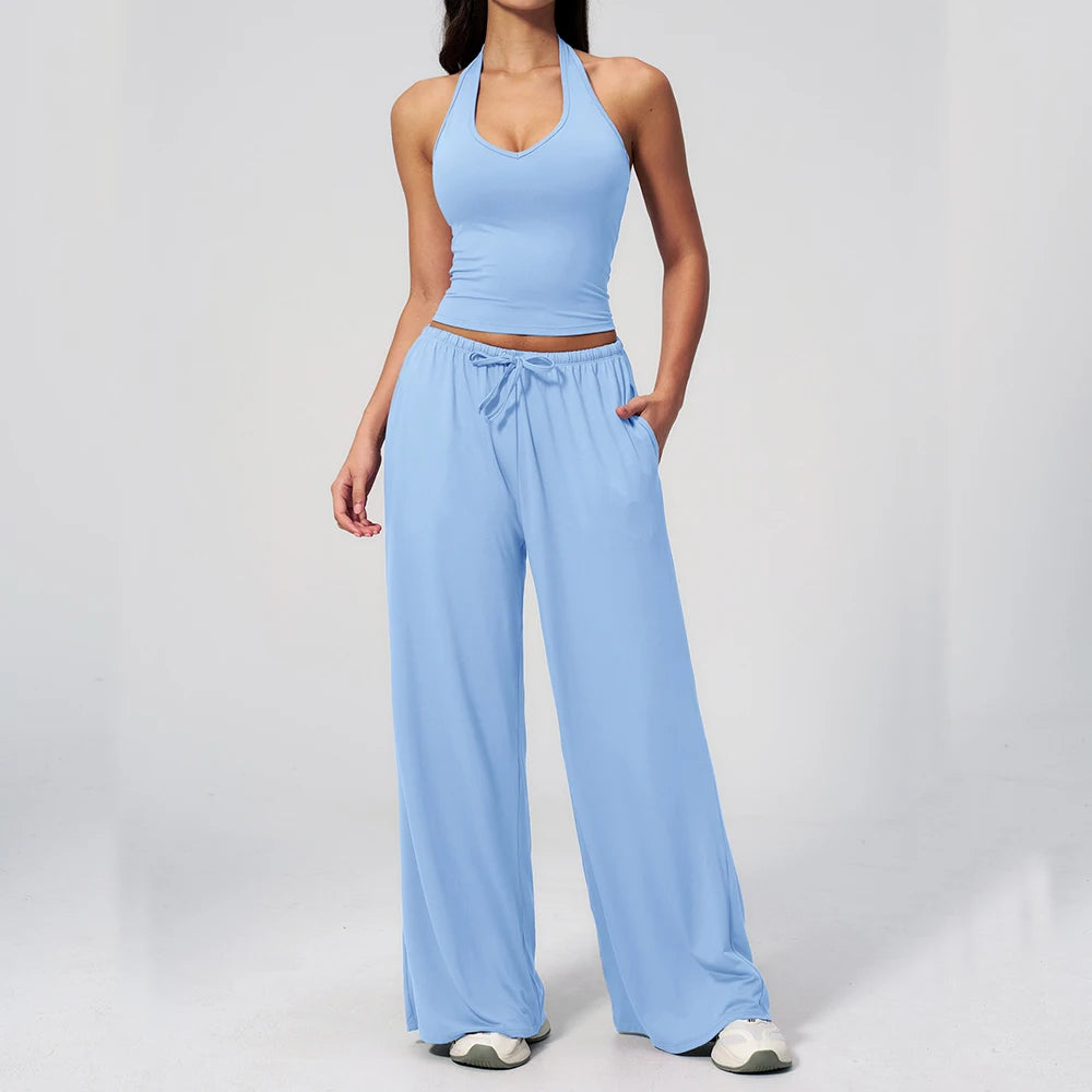 Women Tracksuit Yoga Suit 2/3PCS Sports Set Gym Set Running Workout Clothes Long Sleeve Sports Bra Athletic Wear Yoga Clothing