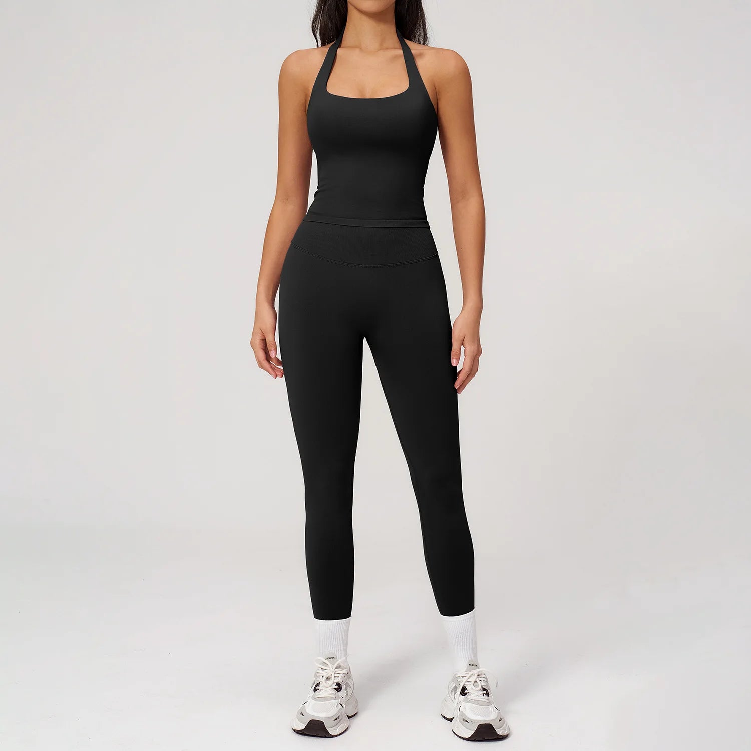 2PCS Yoga Outfit Women Tracksuit Athletic Wear Pilates Fitness Suit Gym Clothes Workout Push Up Clothes Sports Bra Leggings Suit