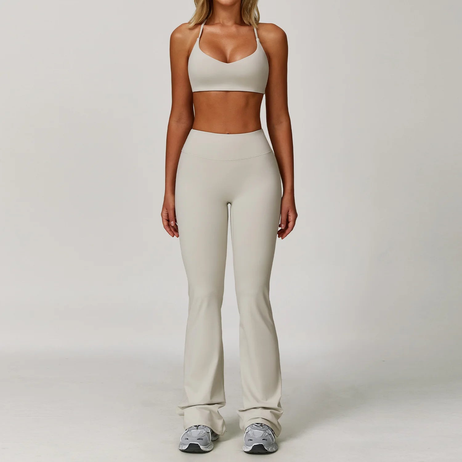 Yoga Suit 2/3PCS Women Tracksuit Sports Set Gym Set Running Workout Clothes Long Sleeve Sports Bra Athletic Wear Yoga Clothing