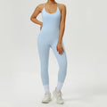Yoga Overalls Women Tracksuit Yoga Set Jumpsuits Ribbed One Piece Fitness Rompers Sleeveless Sportswear Gym Set Workout Clothes