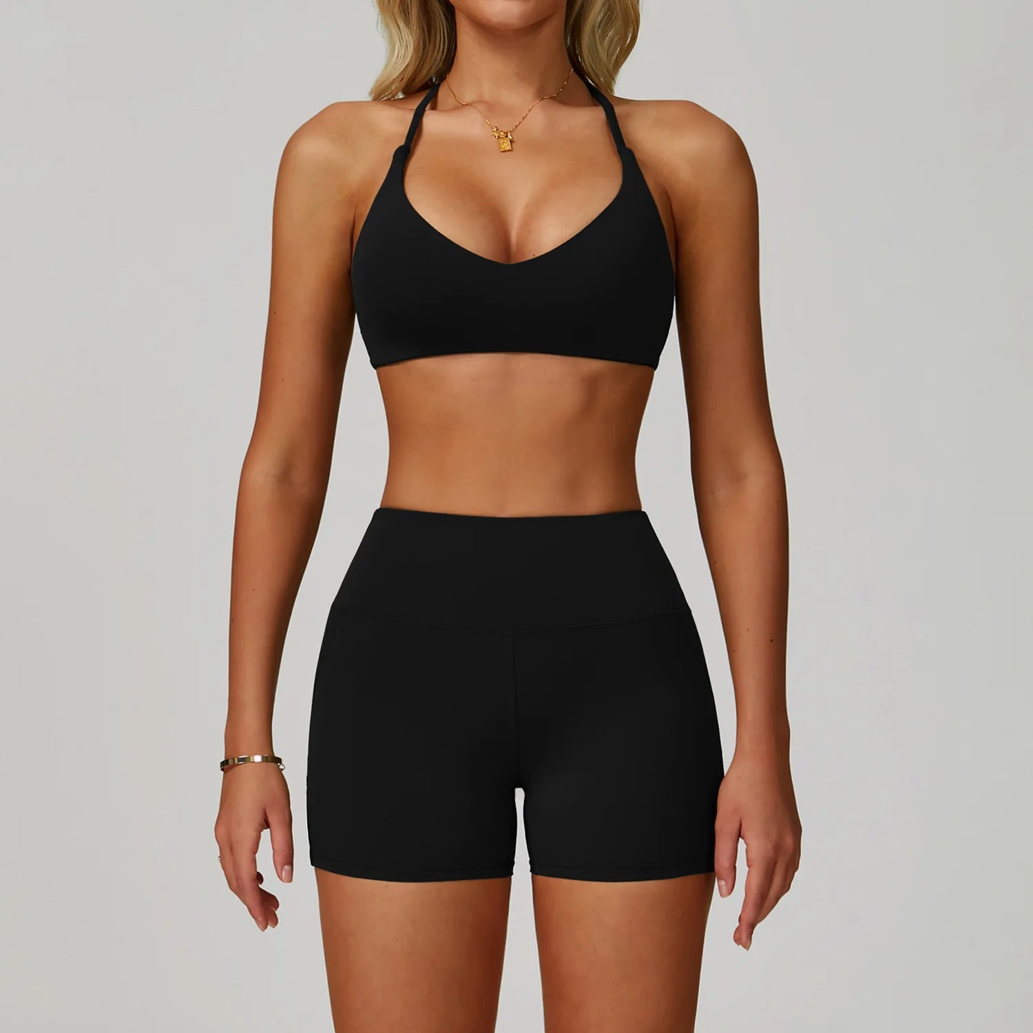 Women's Tracksuit 2 Piece Set Fitness Clothes Yoga Sets Sportswear Workout Bra High Waist Leggings Set Gym Clothing Sports Suits