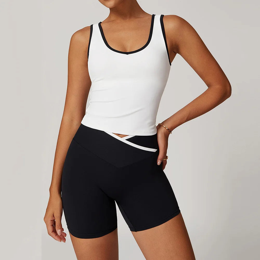2PCS Yoga Set Women Tracksuit Nude Feeling Workout Sets Gym Clothes Push Up Fitness Running Sportwear Sport Bra Leggings Suit