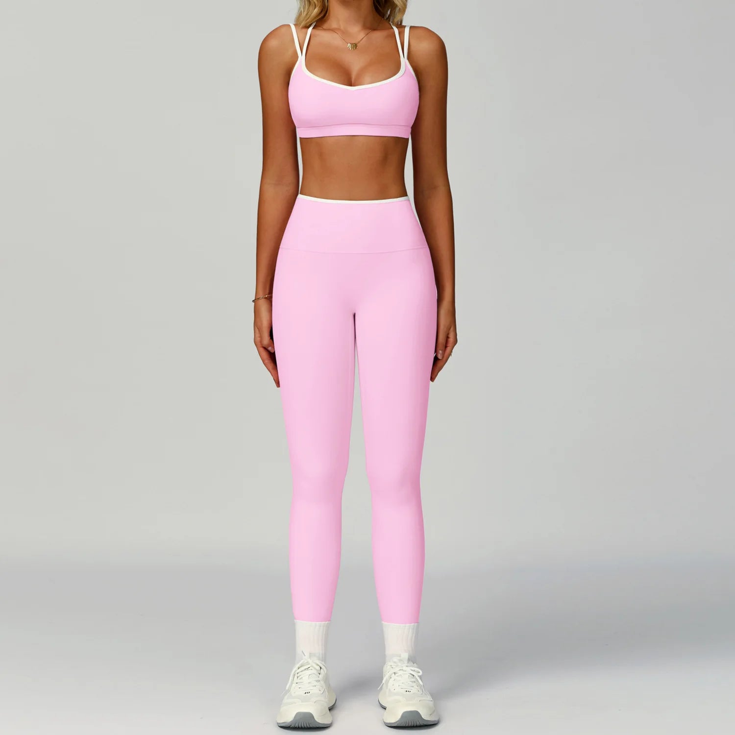 Fitness Suit Sports Set Women Tracksuit 2 Pieces Yoga Outfits Sportswear Gym Legging Sports Underwear Workout Clothes Woman Set