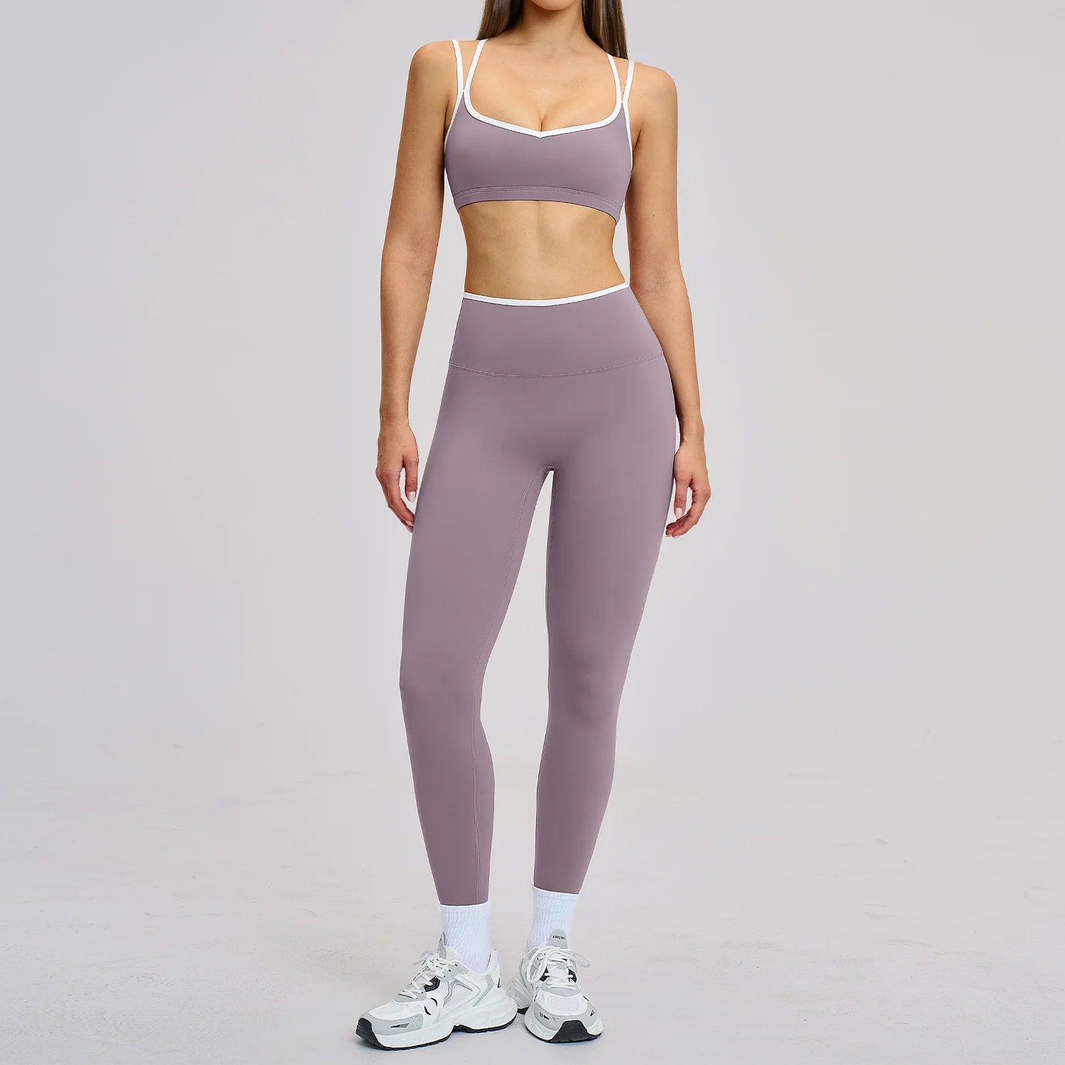 Fitness Suit Sports Set Women Tracksuit 2 Pieces Yoga Outfits Sportswear Gym Legging Sports Underwear Workout Clothes Woman Set