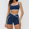 2 Pieces Yoga Set Workout Outfits Fitness Sportswear Gym Tracksuit High Waist Leggings Sports Bra Athletic Wear Women Clothes